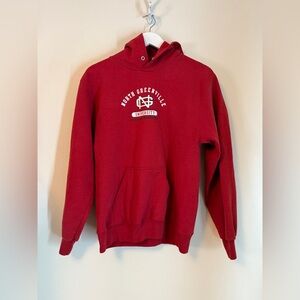 North Greenville University Hoodie Women’s Small Red Trailblazers